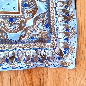 Authentic Yves Saint Laurent silk Scarf 1970s